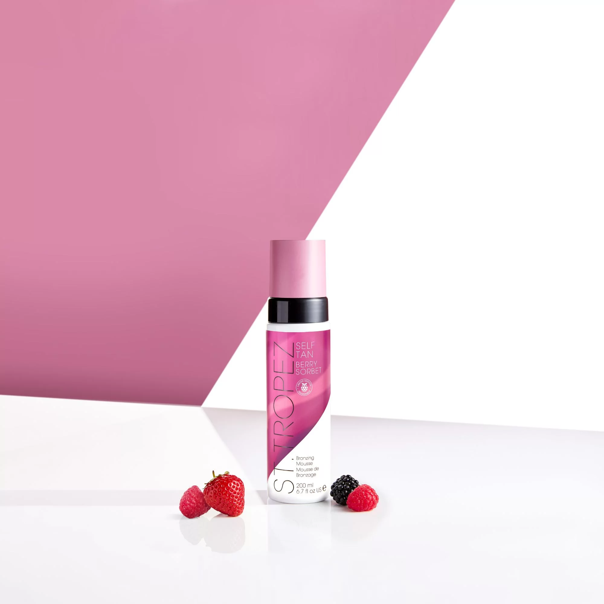 St.Tropez Tan Berry Sorbet Mousse 200ml - Image 6
