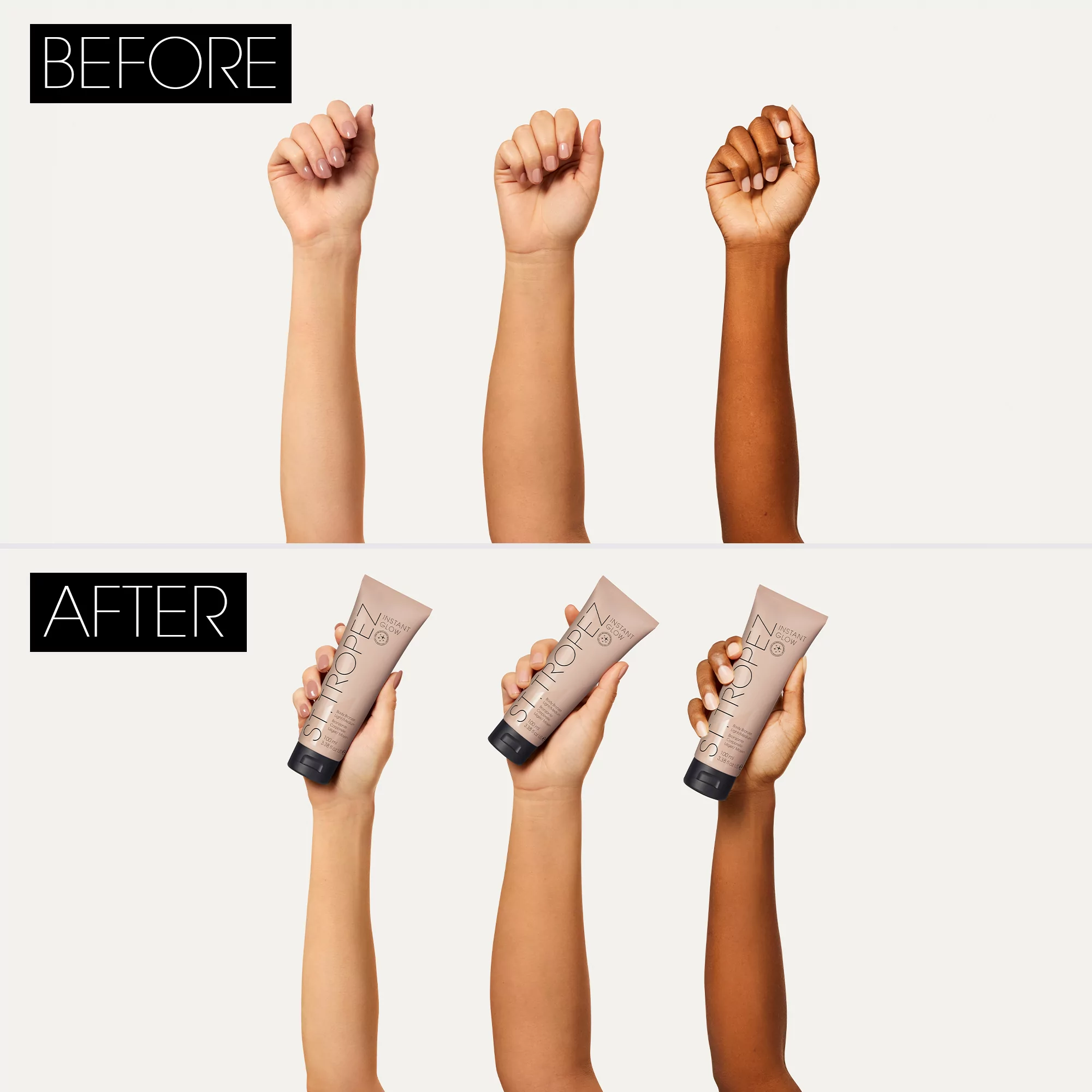 St.Tropez Instant Glow Body Bronzer - Light - Image 2