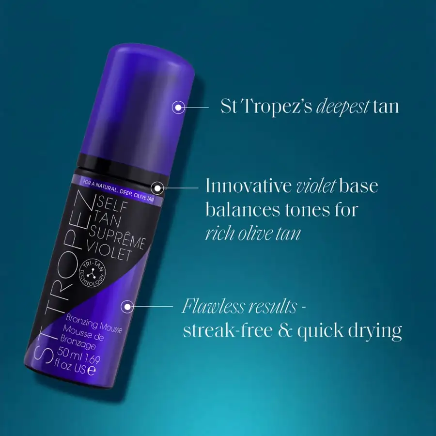 St.Tropez Self Tan Suprême Violet Travel Kit